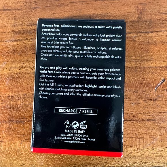 NWB MAKE UP FOREVER Artist Face Color Refill B402 Vermillion - Picture 6 of 8